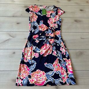 NWT Lilly Pulitzer Bright Navy Pom Poms Kyra Dress